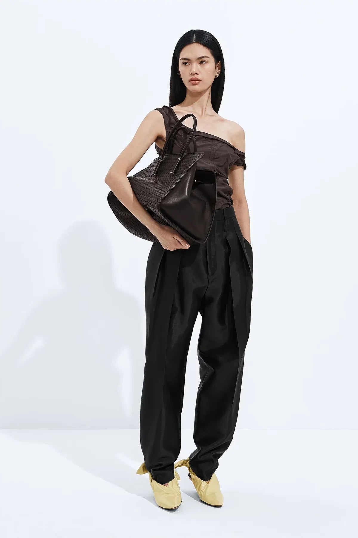 BOTTEGA VENETA | COTTON VISCOSE TROUSERS