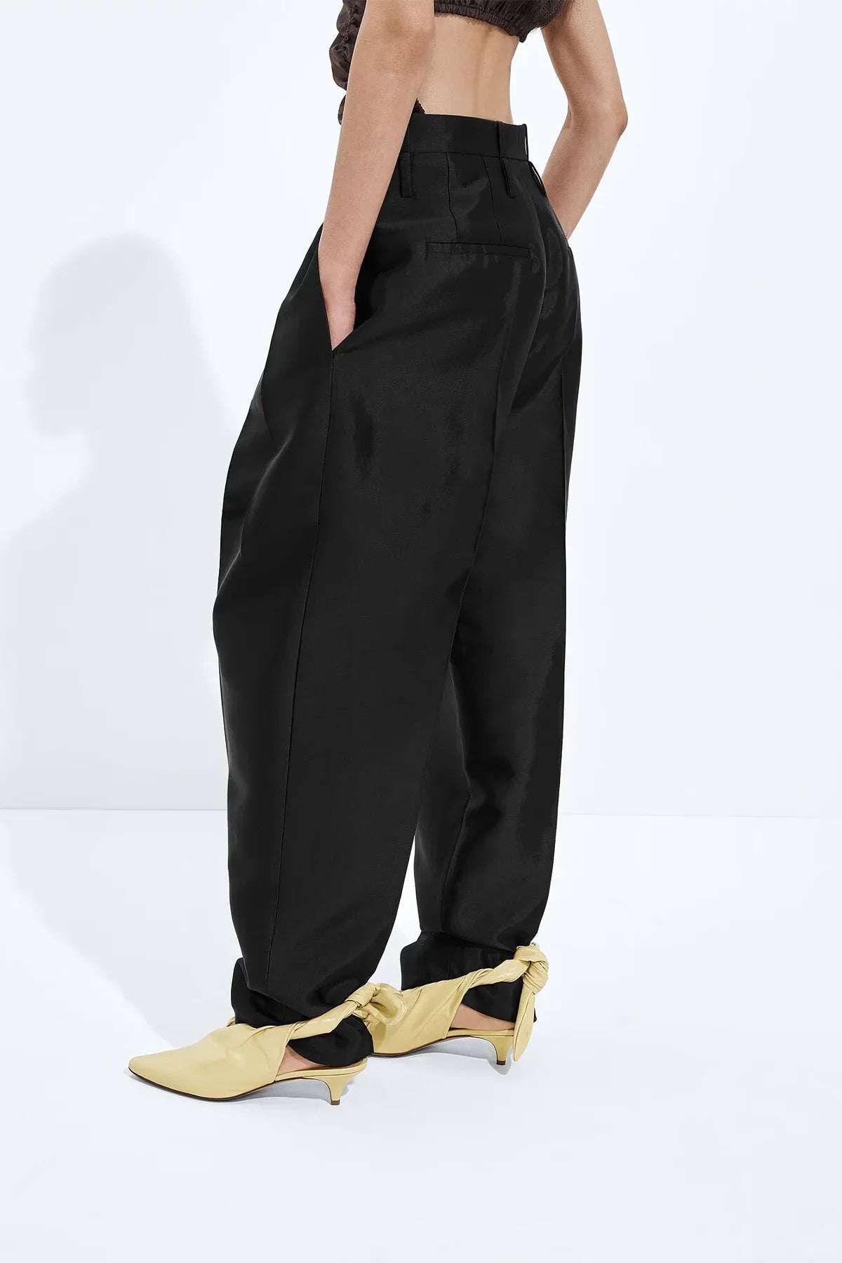 BOTTEGA VENETA | COTTON VISCOSE TROUSERS