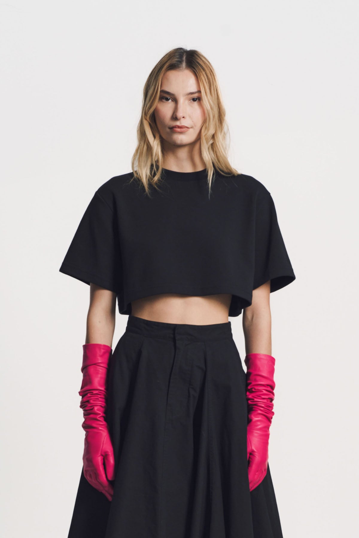 BALENCIAGA | CROPPED T-SHIRT