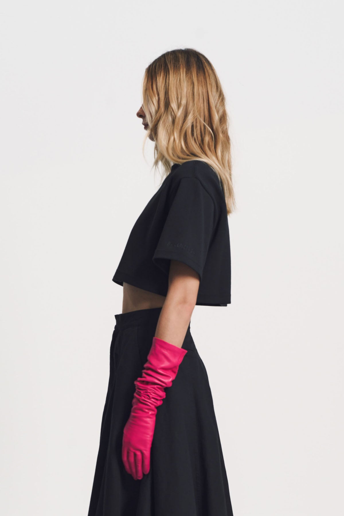 BALENCIAGA | CROPPED T-SHIRT