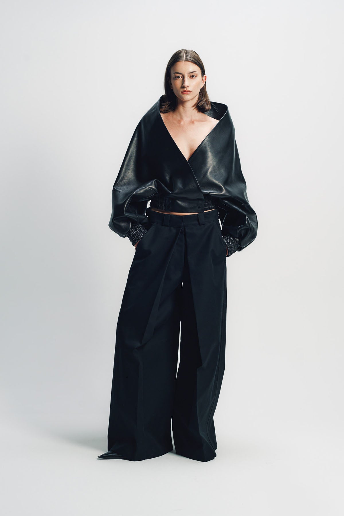 BALENCIAGA | WIDE LEG PANTS