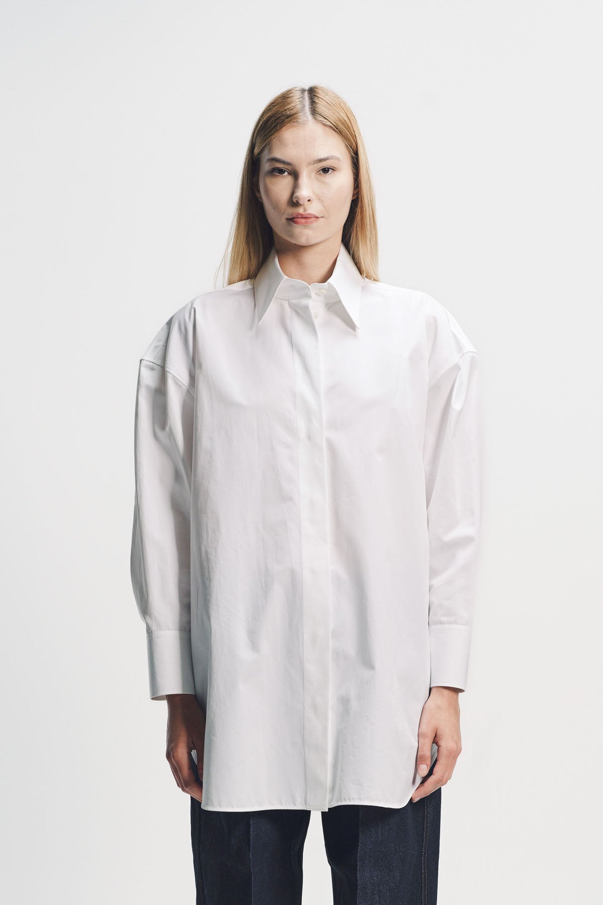 Givenchy | Asymmetric Poplin Shirt