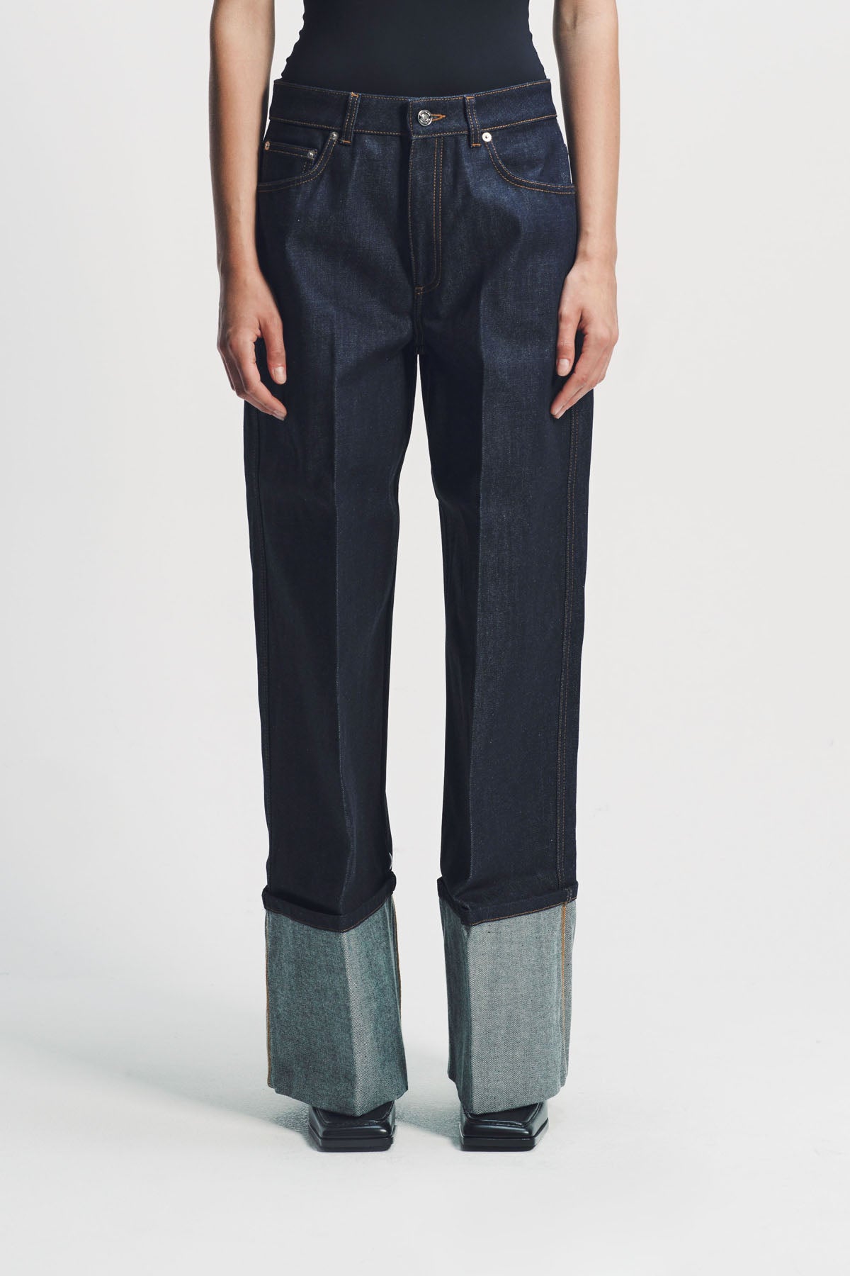 Givenchy | Raw Turn-Up Jeans