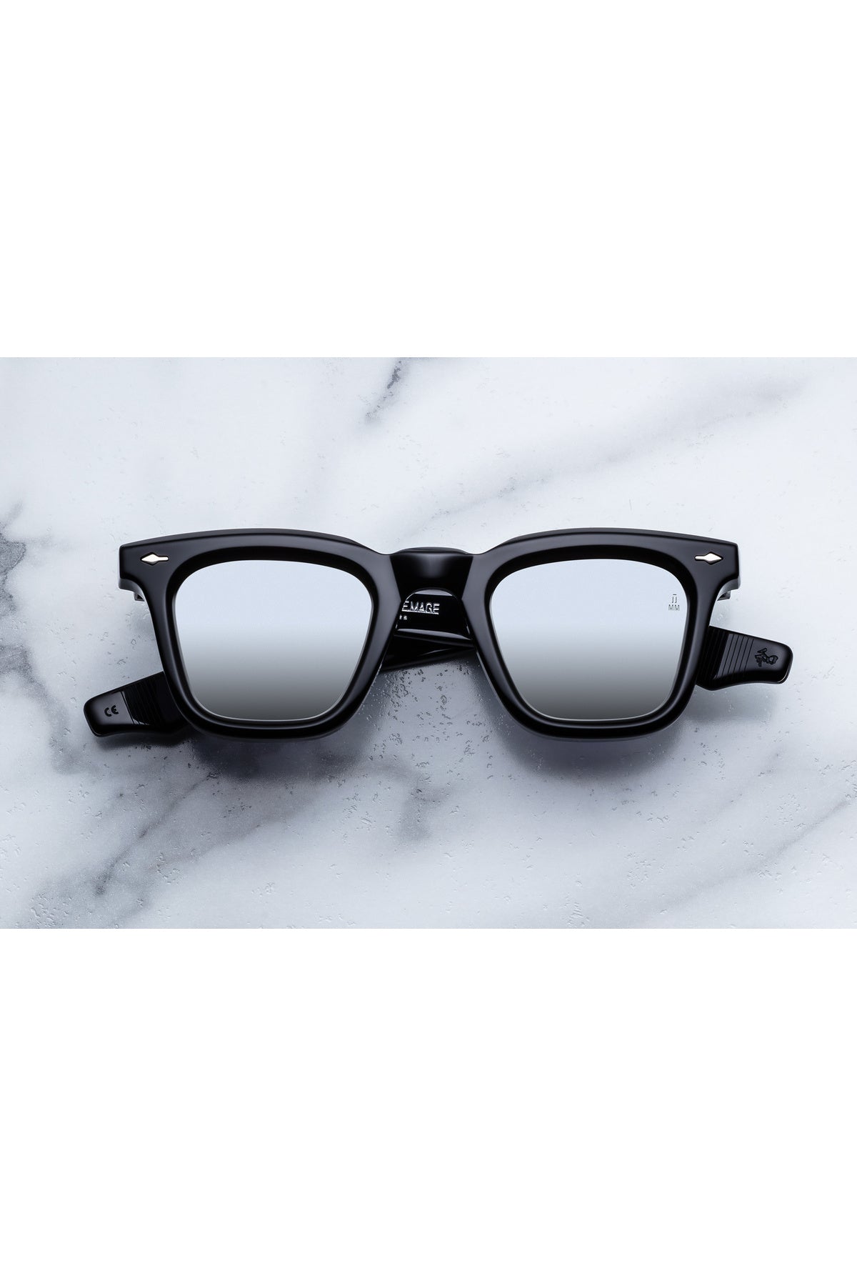 Jacques Marie Mage | Leclair Sunglasses in Black Mirror