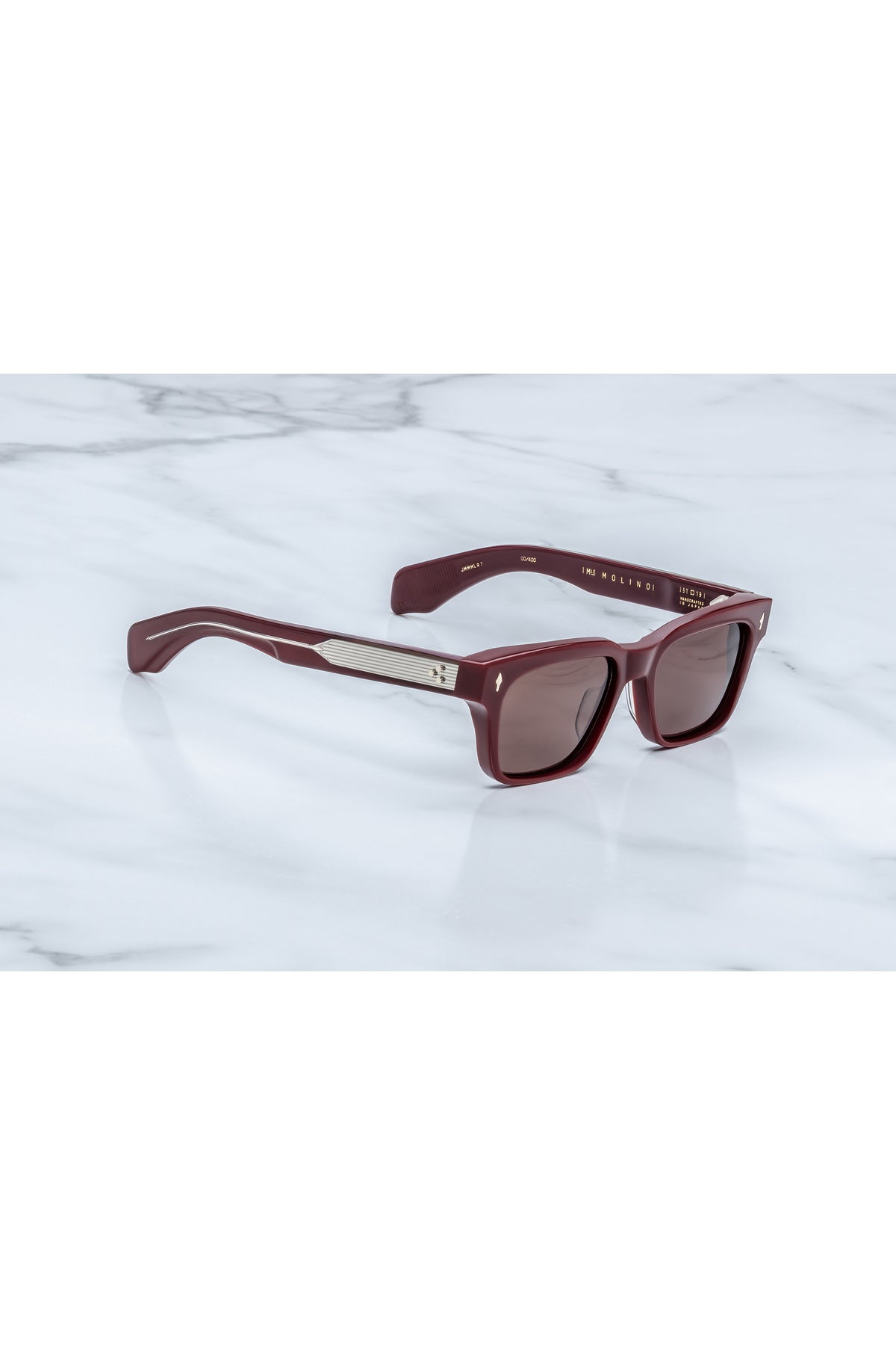 Jacques Marie Mage | Molino Sunglasses in Bordeaux Empire