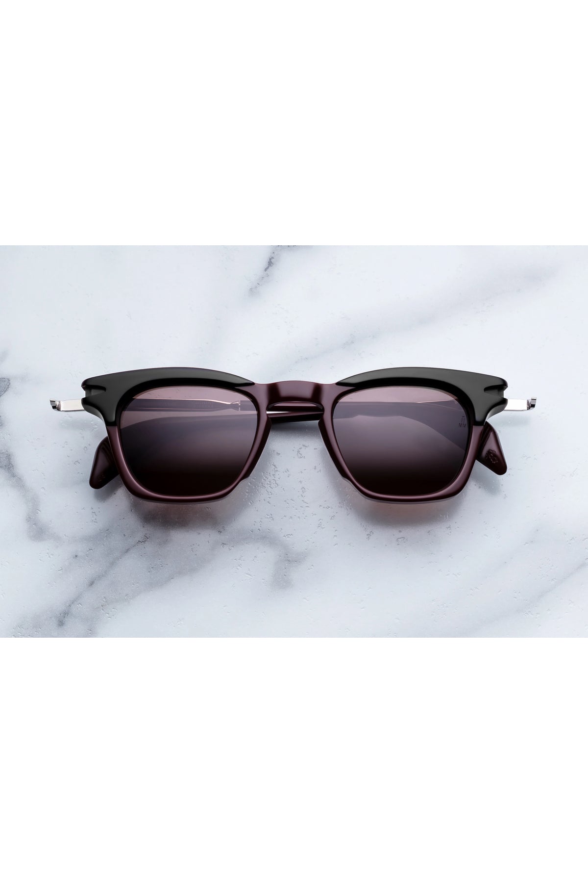 Jacques Marie Mage | Kennedy Sunglasses in Bordeaux Empire