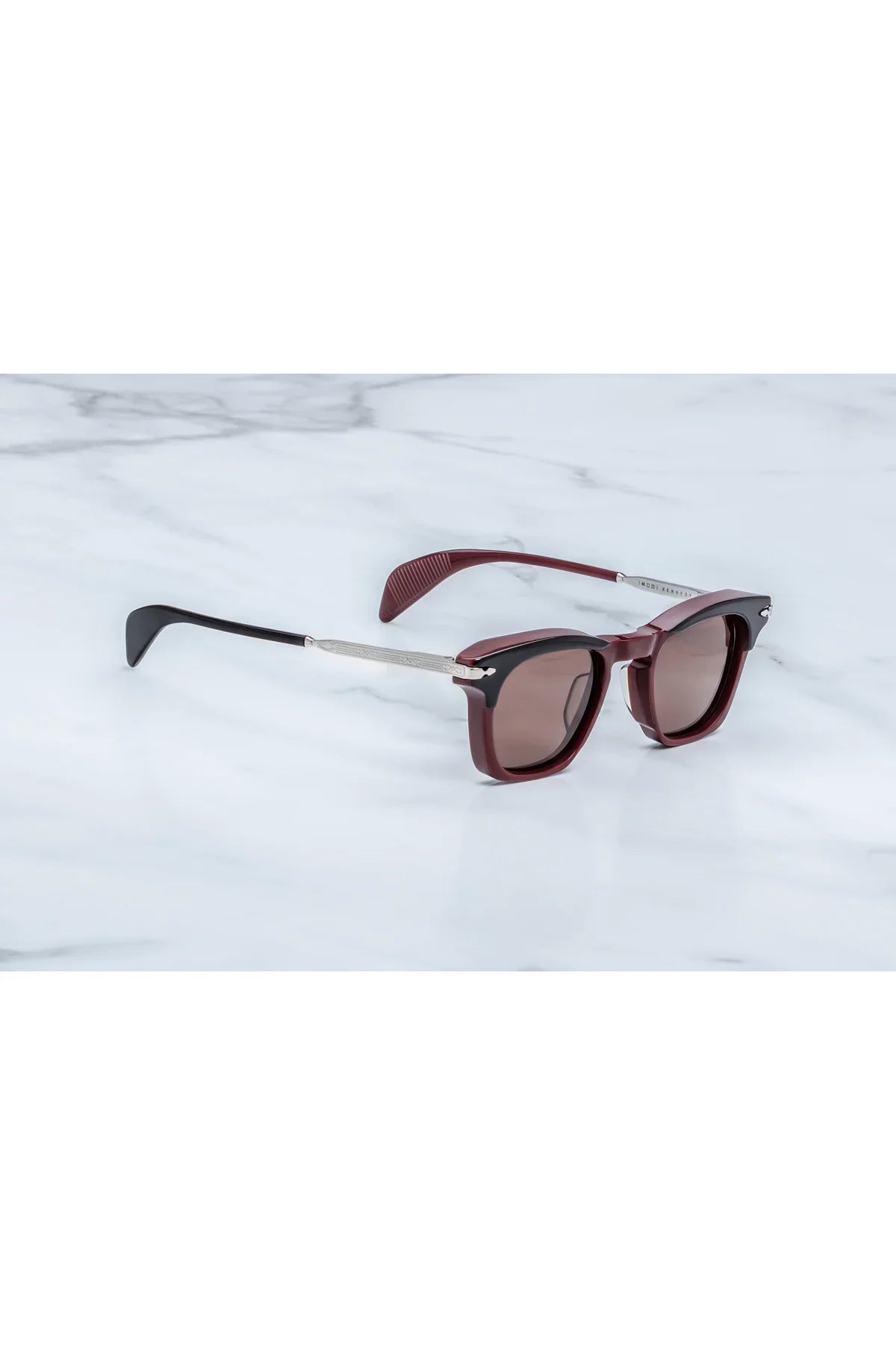 Jacques Marie Mage | Kennedy Sunglasses in Bordeaux Empire