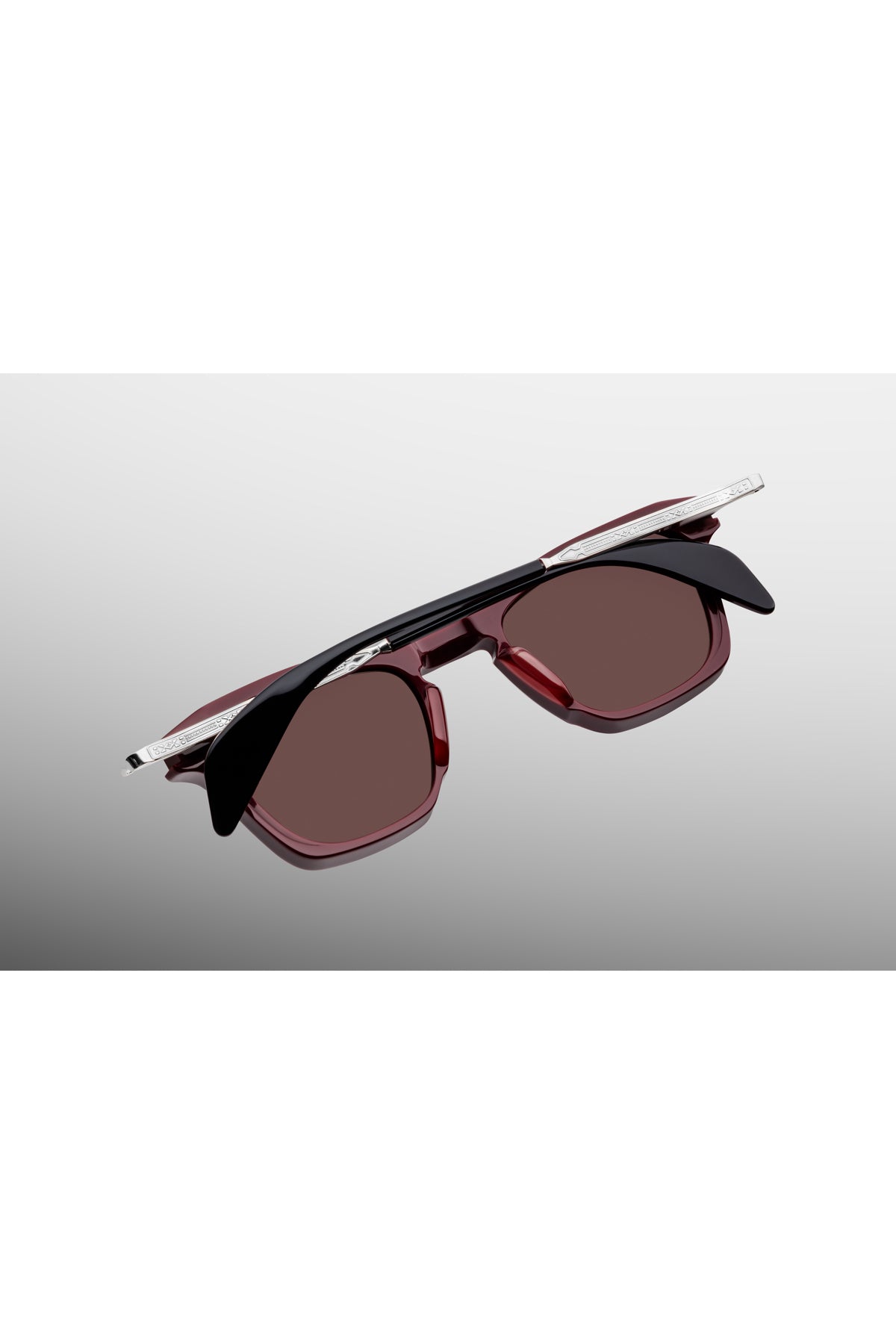 Jacques Marie Mage | Kennedy Sunglasses in Bordeaux Empire