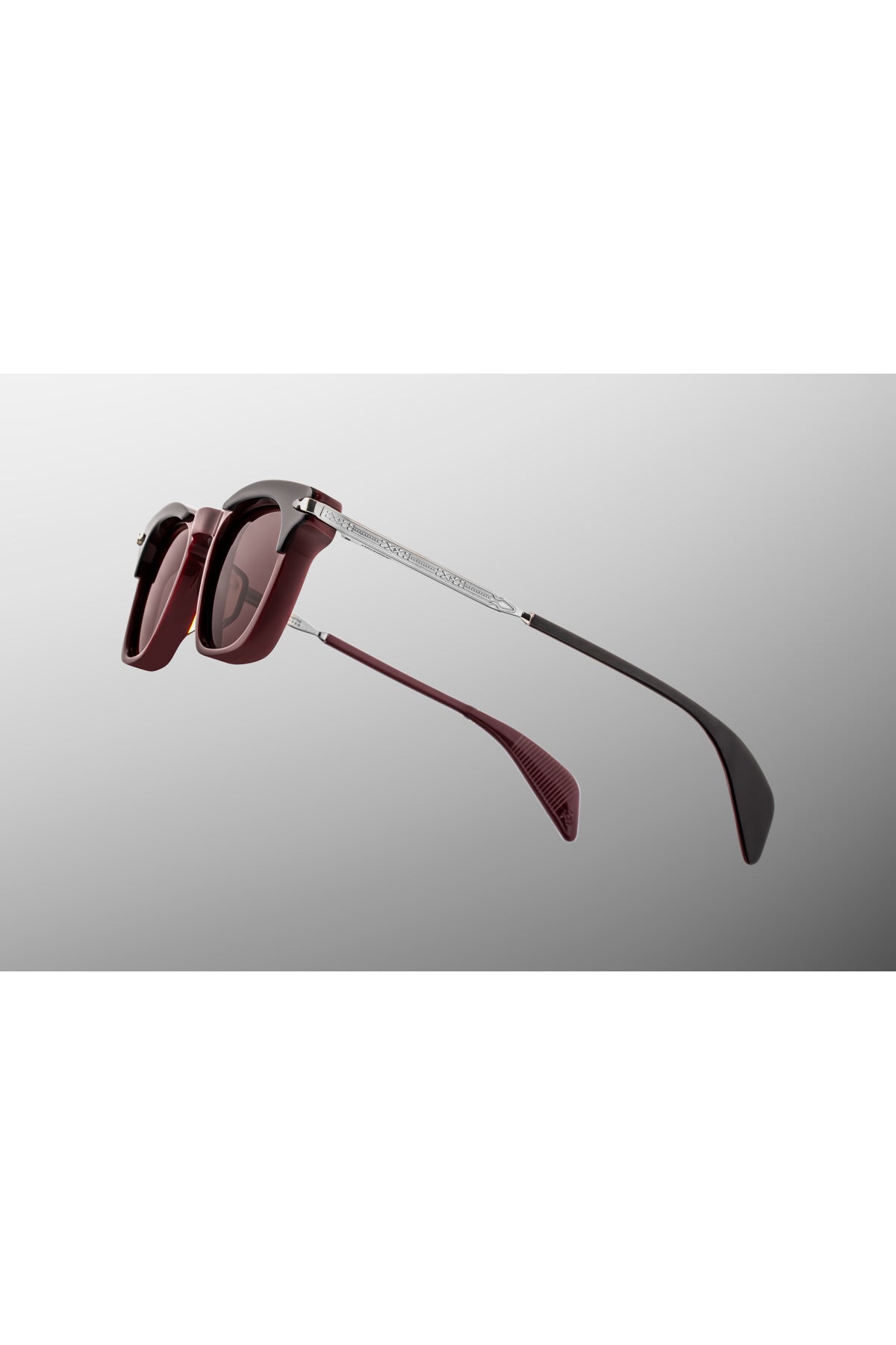 Jacques Marie Mage | Kennedy Sunglasses in Bordeaux Empire