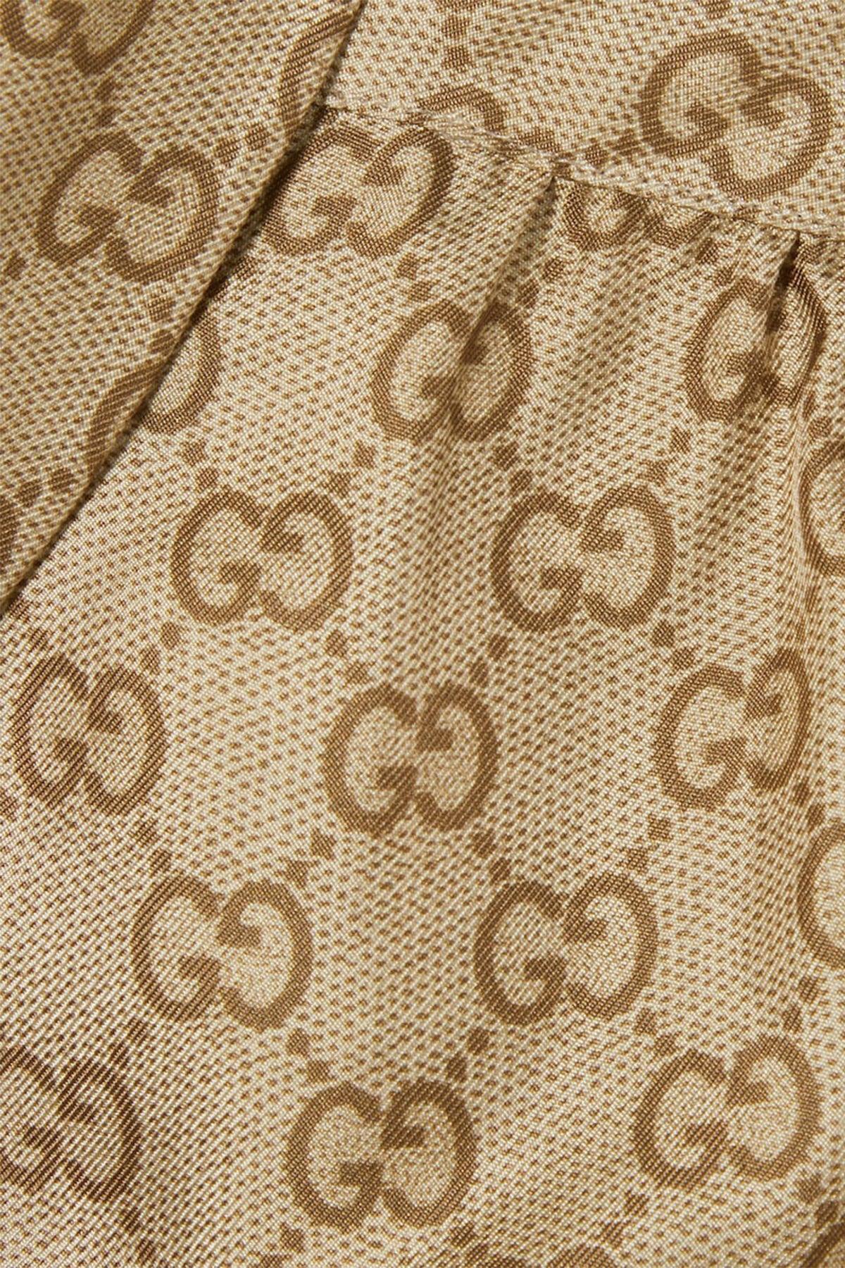 GUCCI | PRINTED SILK TWILL SHIRT