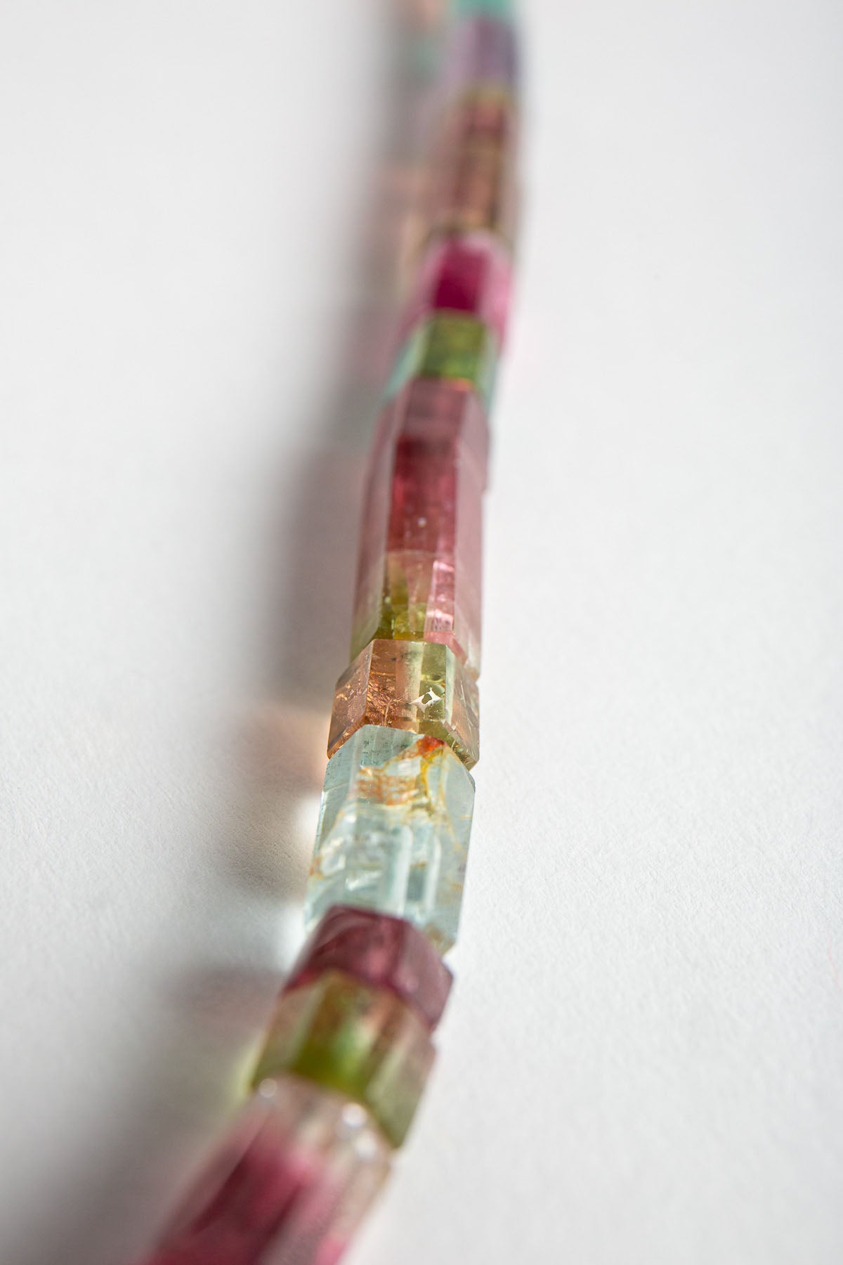 MAUD JEWELRY | TRI-COLOR TOURMALINE NECKLACE