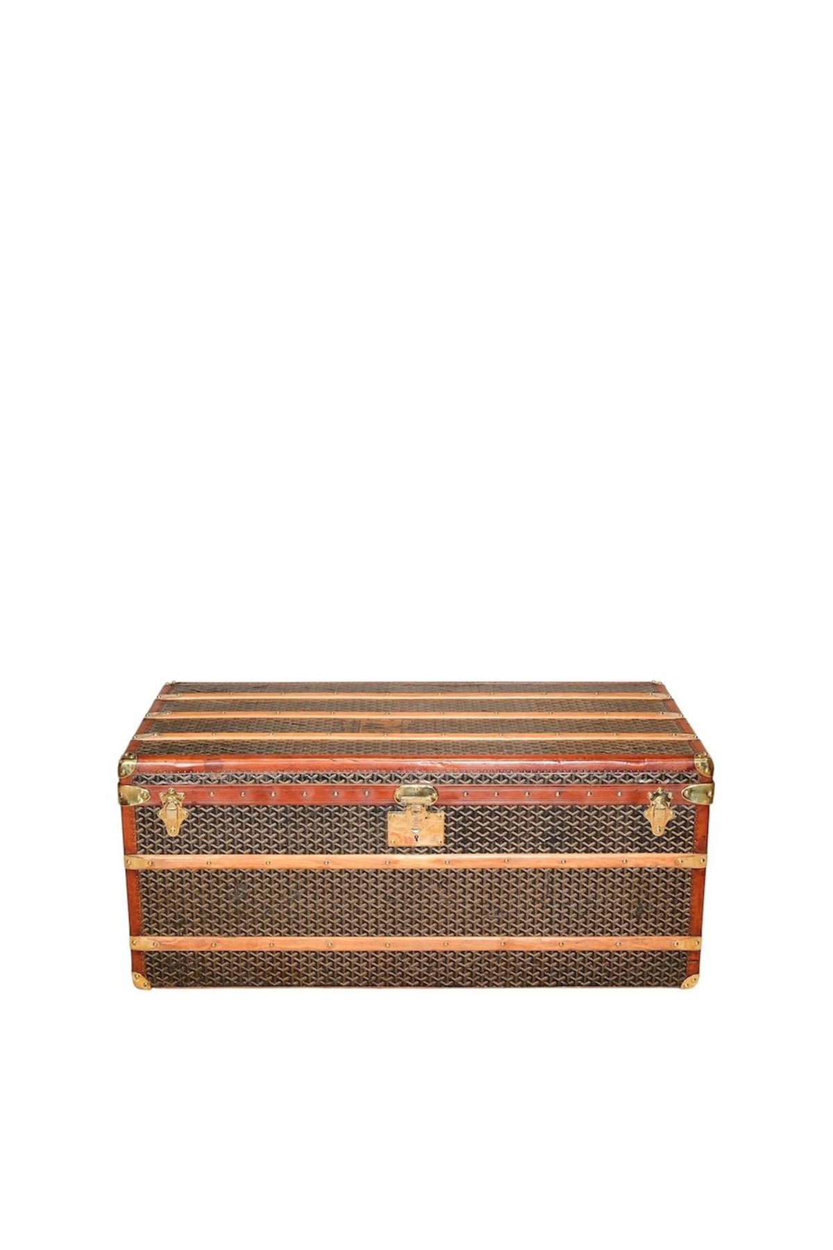 BAGGAGE COLLECTION | GOYARD COURRIER TRUNK C.1910