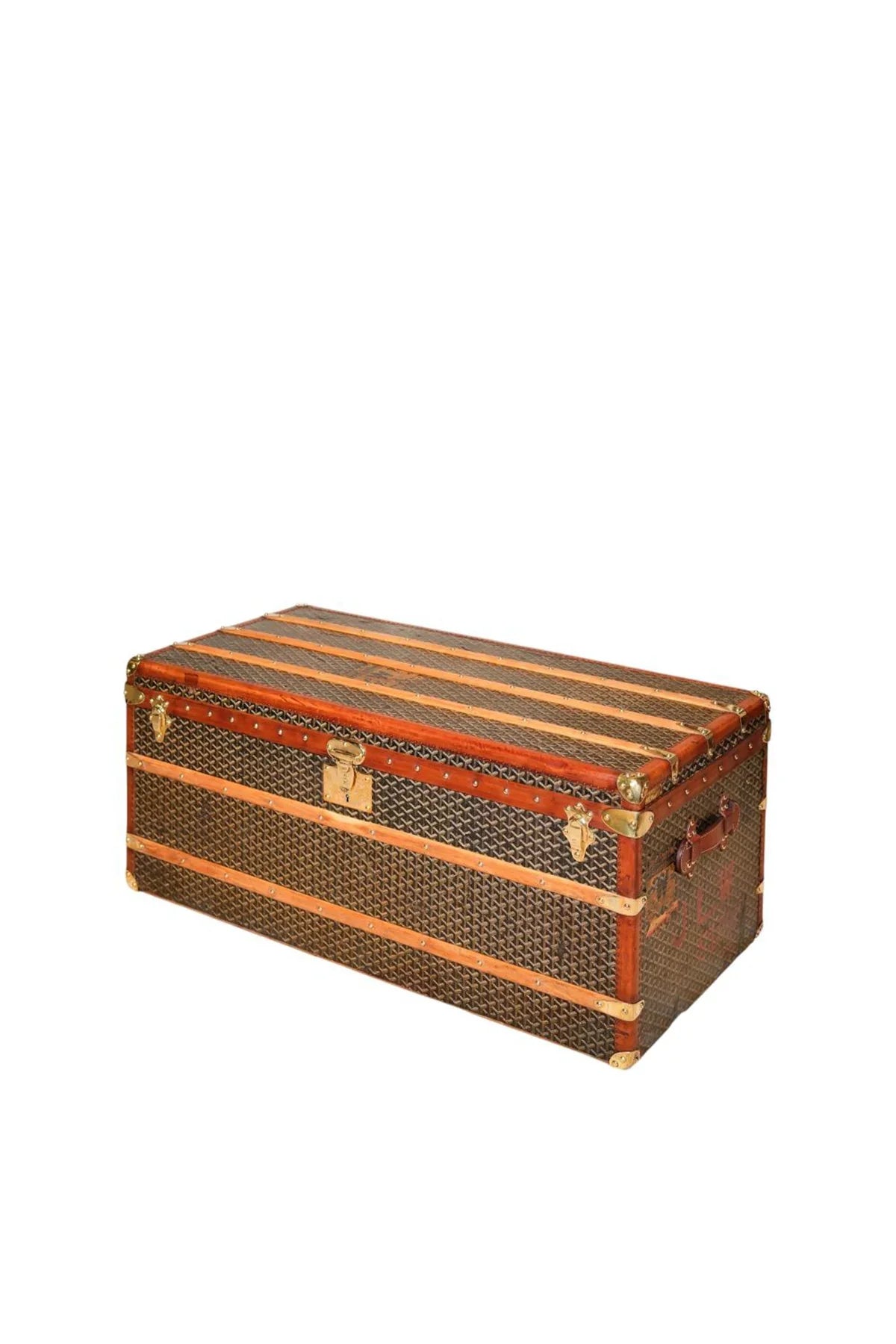 BAGGAGE COLLECTION | GOYARD COURRIER TRUNK C.1910