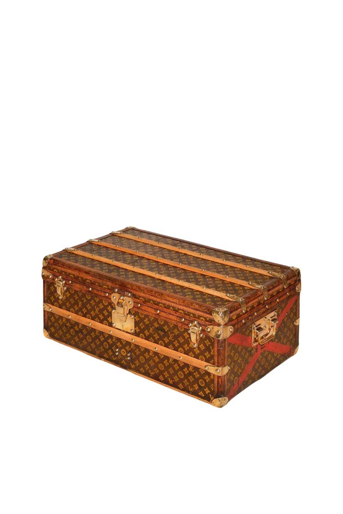 BAGGAGE COLLECTION | LOUIS VUITTON CABIN TRUNK, CIRCA 1910