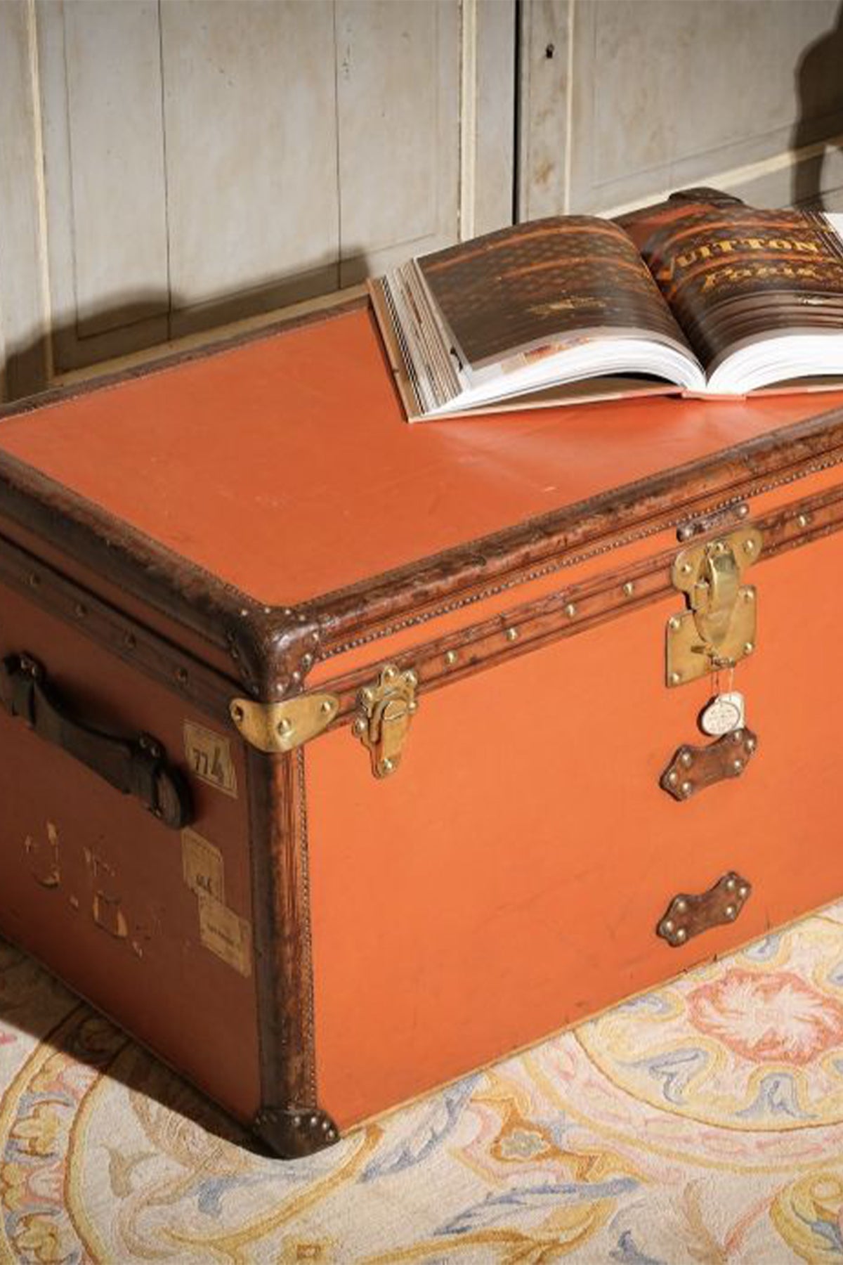 BAGGAGE COLLECTION | LOUIS VUITTON TRUNK C.1909