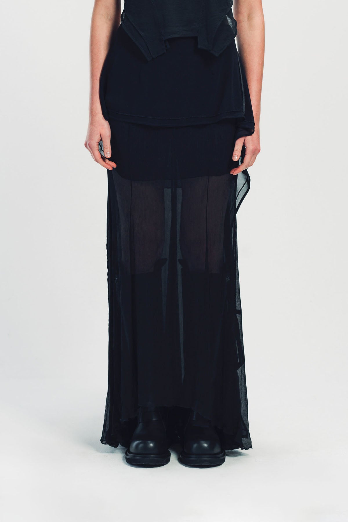 YEHUAFAN | SILK SKIRT