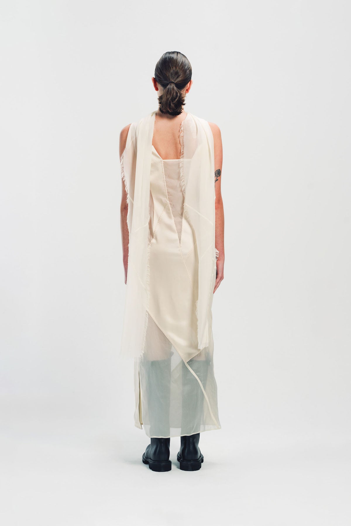 YEHUAFAN | COTTON & SILK DRESS