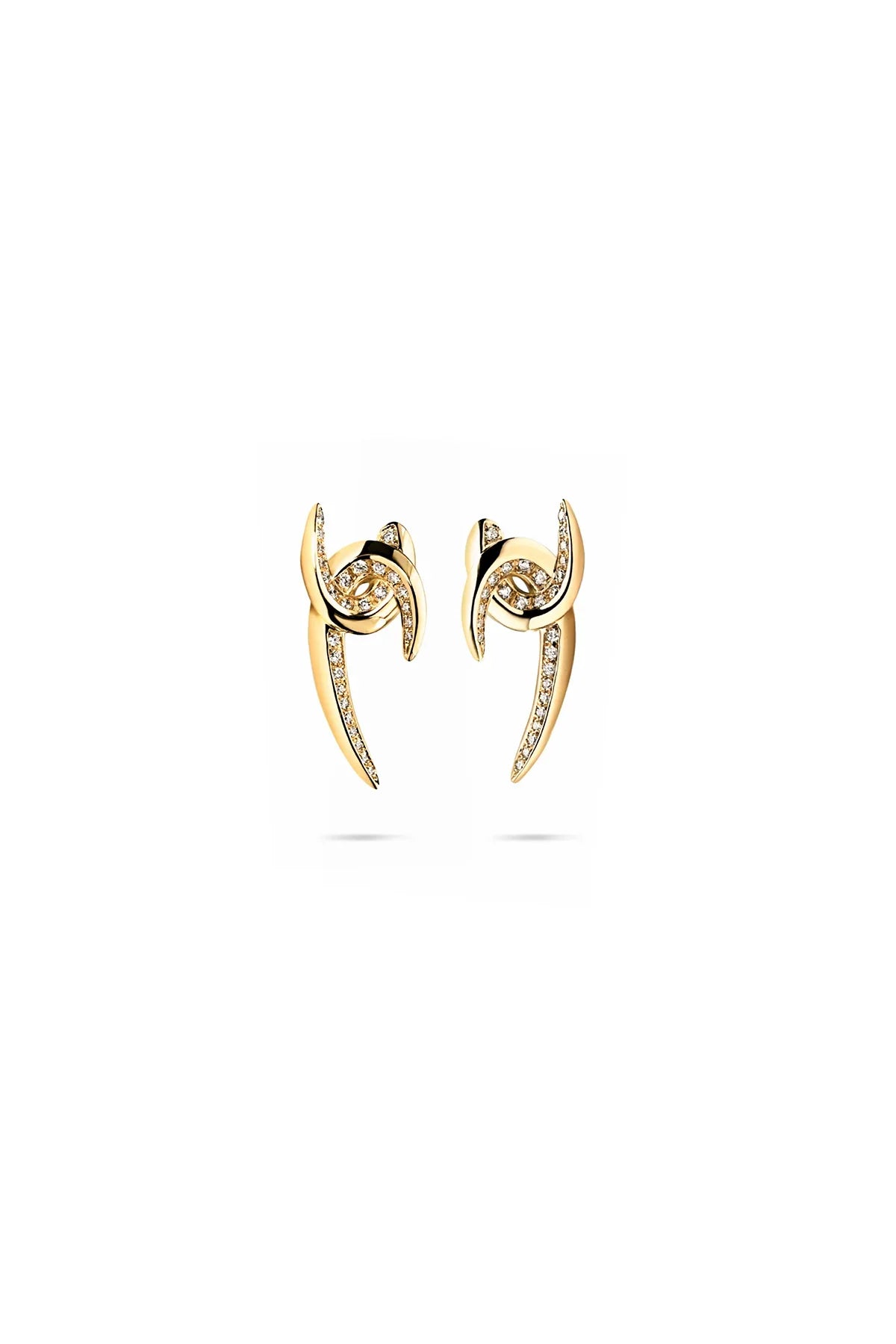 JOVANA DJURIC | INTERLOCK PAVE EARRINGS