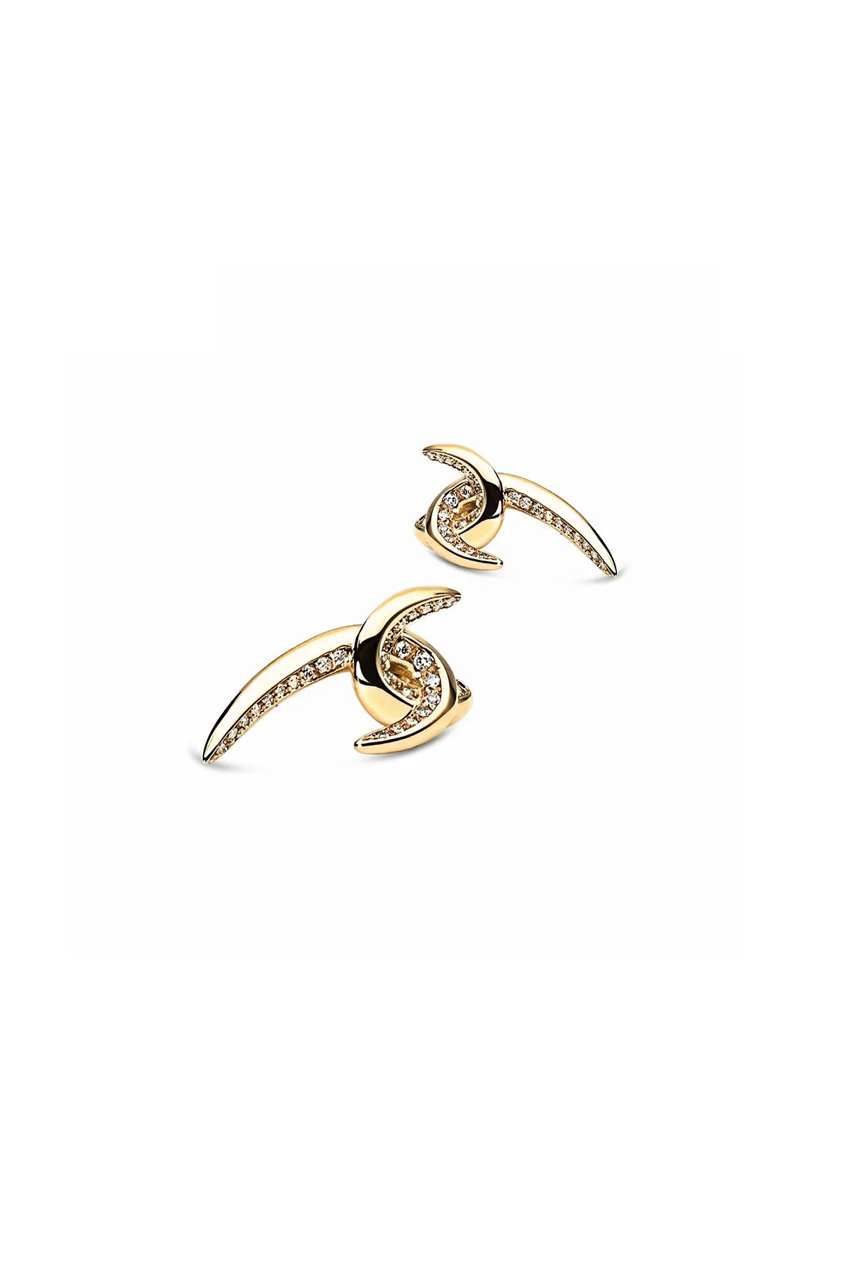JOVANA DJURIC | INTERLOCK PAVE EARRINGS