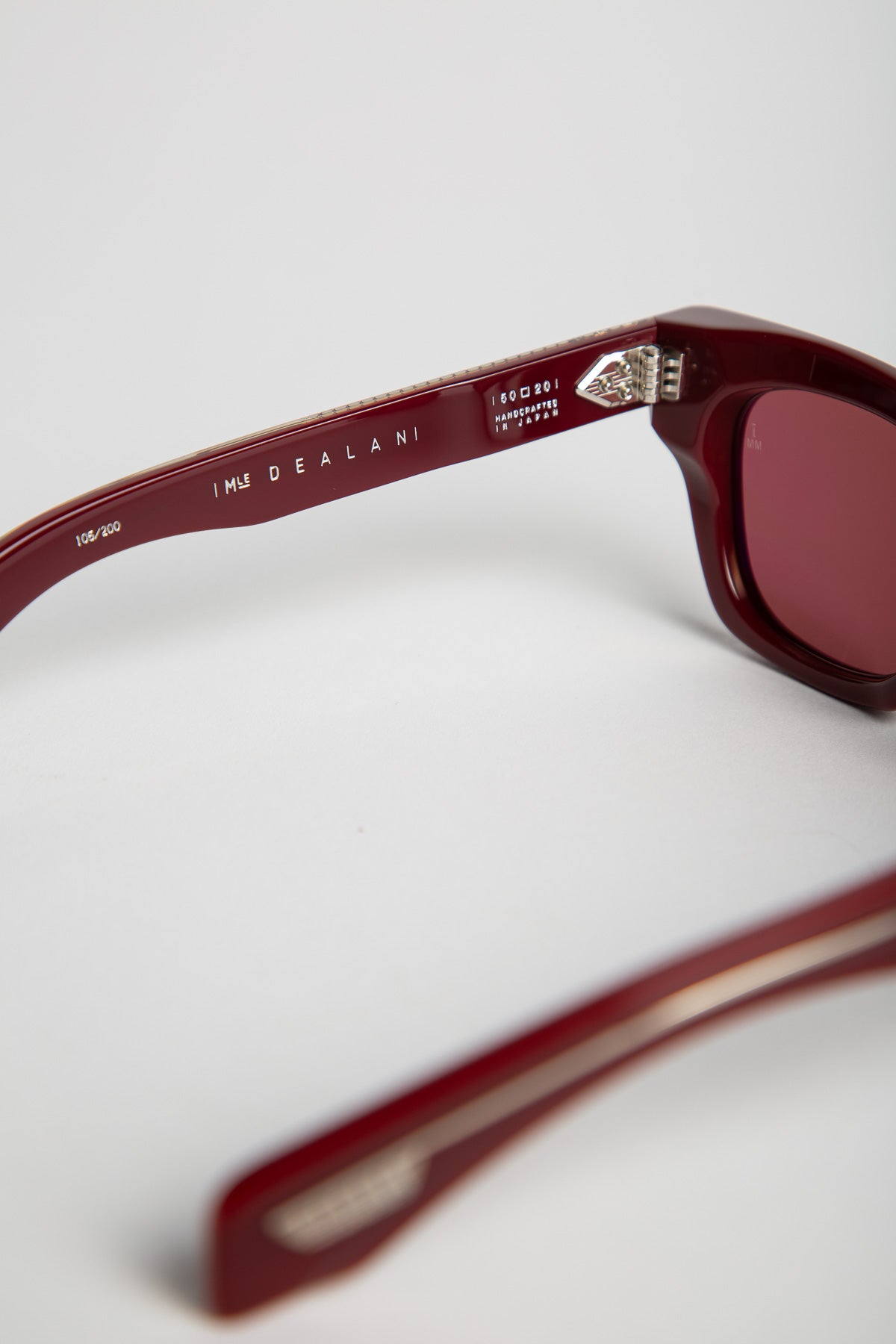 JACQUES MARIE MAGE | DEALAN EPOXY II SUNGLASSES IN CASSIS