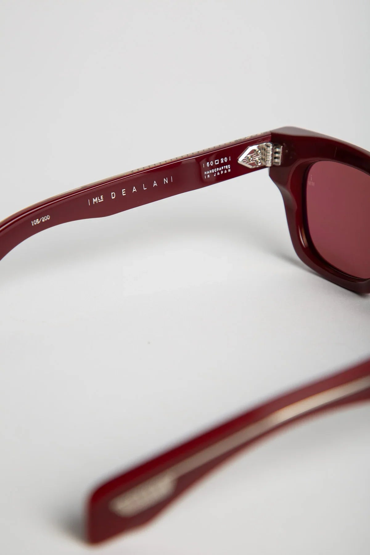 JACQUES MARIE MAGE | DEALAN EPOXY II SUNGLASSES IN CASSIS