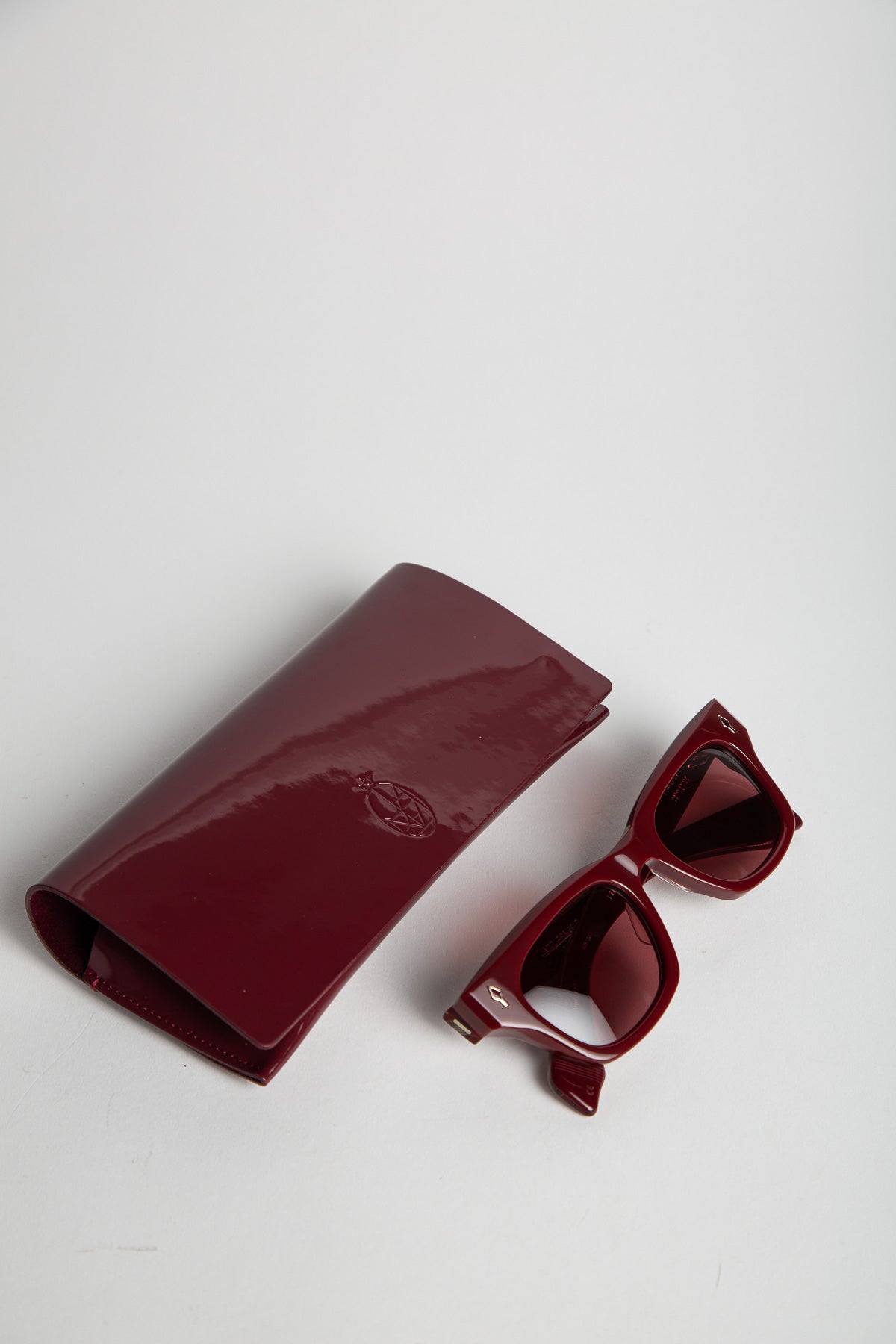 JACQUES MARIE MAGE | DEALAN EPOXY II SUNGLASSES IN CASSIS