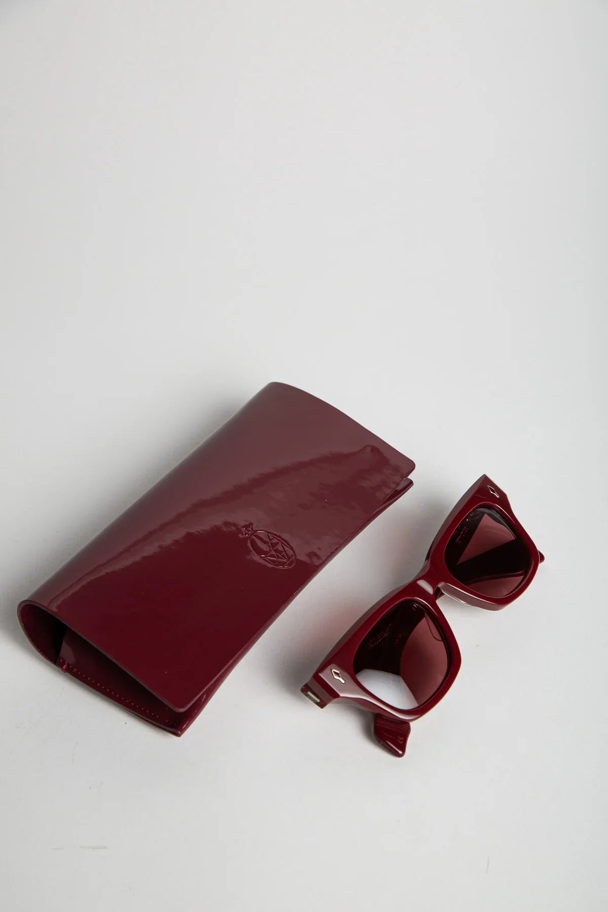 JACQUES MARIE MAGE | DEALAN EPOXY II SUNGLASSES IN CASSIS