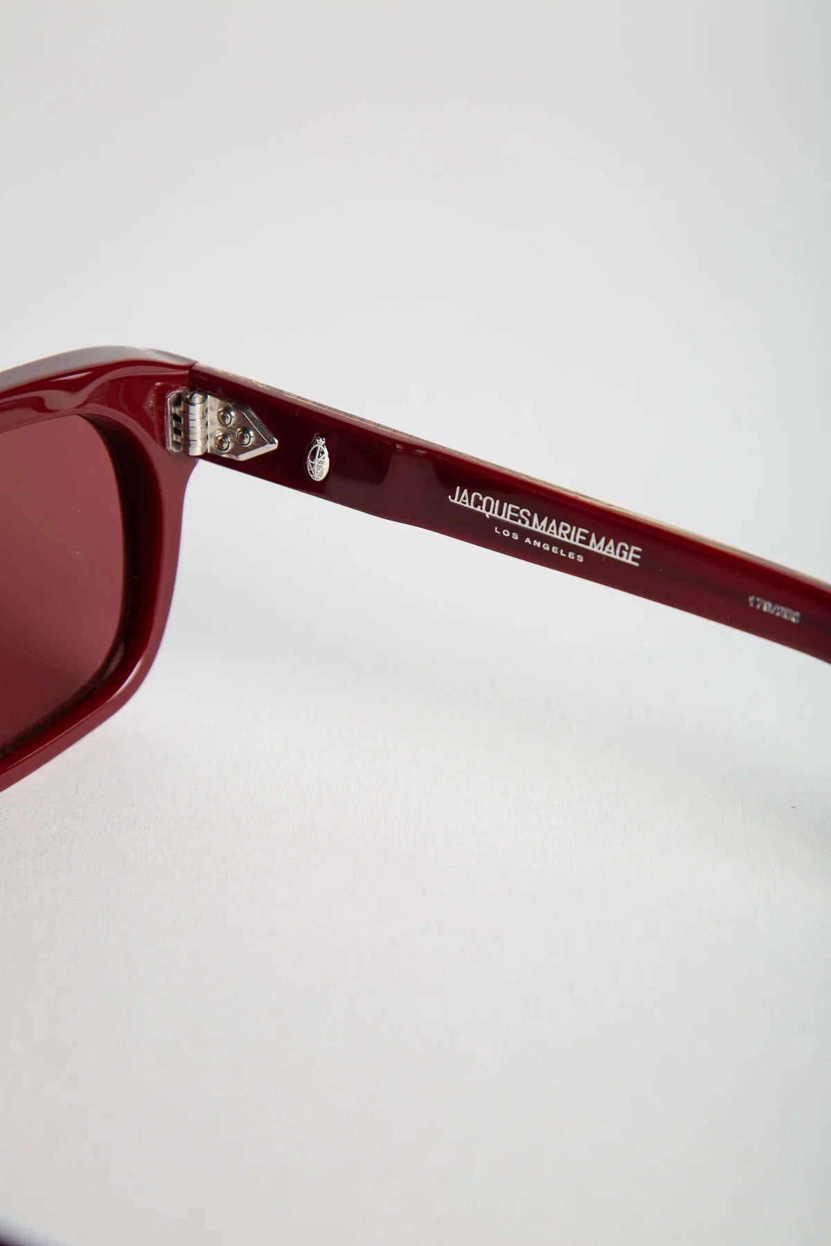 JACQUES MARIE MAGE | YVES EPOXY II SUNGLASSES IN CASSIS