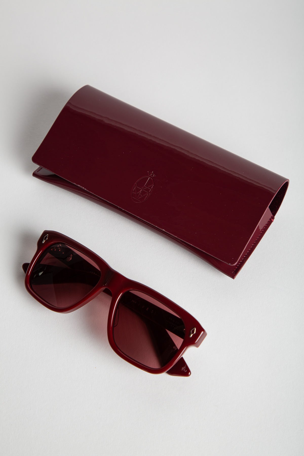 JACQUES MARIE MAGE | YVES EPOXY II SUNGLASSES IN CASSIS