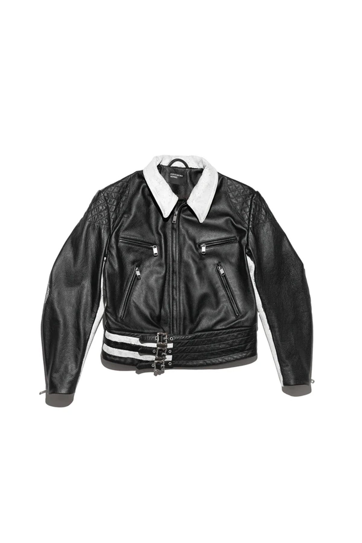 ENFANTS RICHES DÉPRIMÉS | DOG IN RESTRAINT LEATHER JACKET