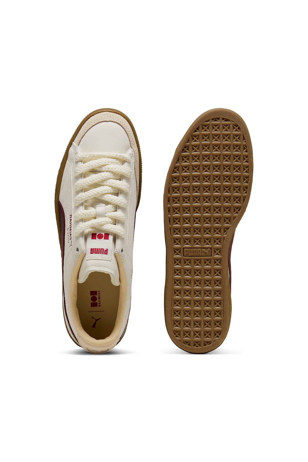 PUMA X NAHMIAS | VINTAGE RED SUEDE NAHMIAS SNEAKERS