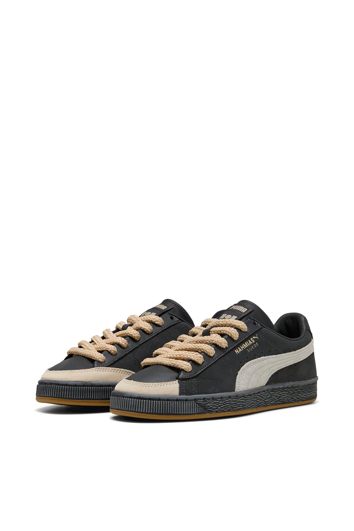 PUMA X NAHMIAS | VINTAGE BLACK SUEDE NAHMIAS SNEAKERS