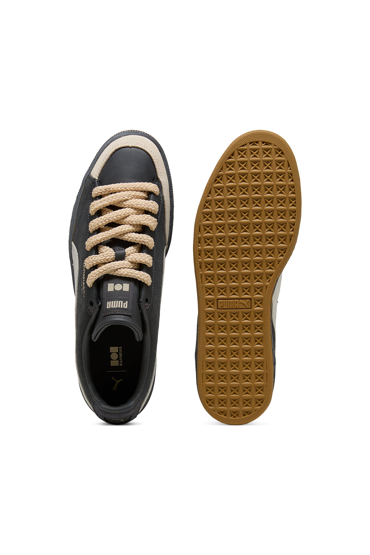 PUMA X NAHMIAS | VINTAGE BLACK SUEDE NAHMIAS SNEAKERS