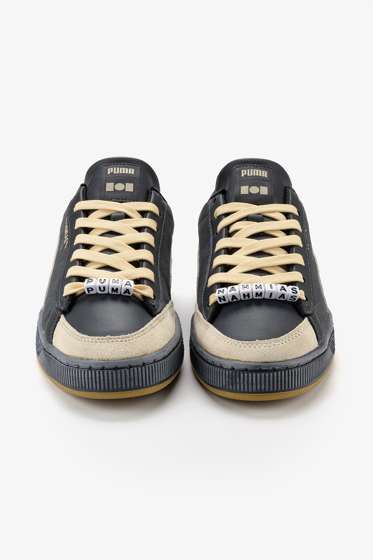 PUMA X NAHMIAS | VINTAGE BLACK SUEDE NAHMIAS SNEAKERS