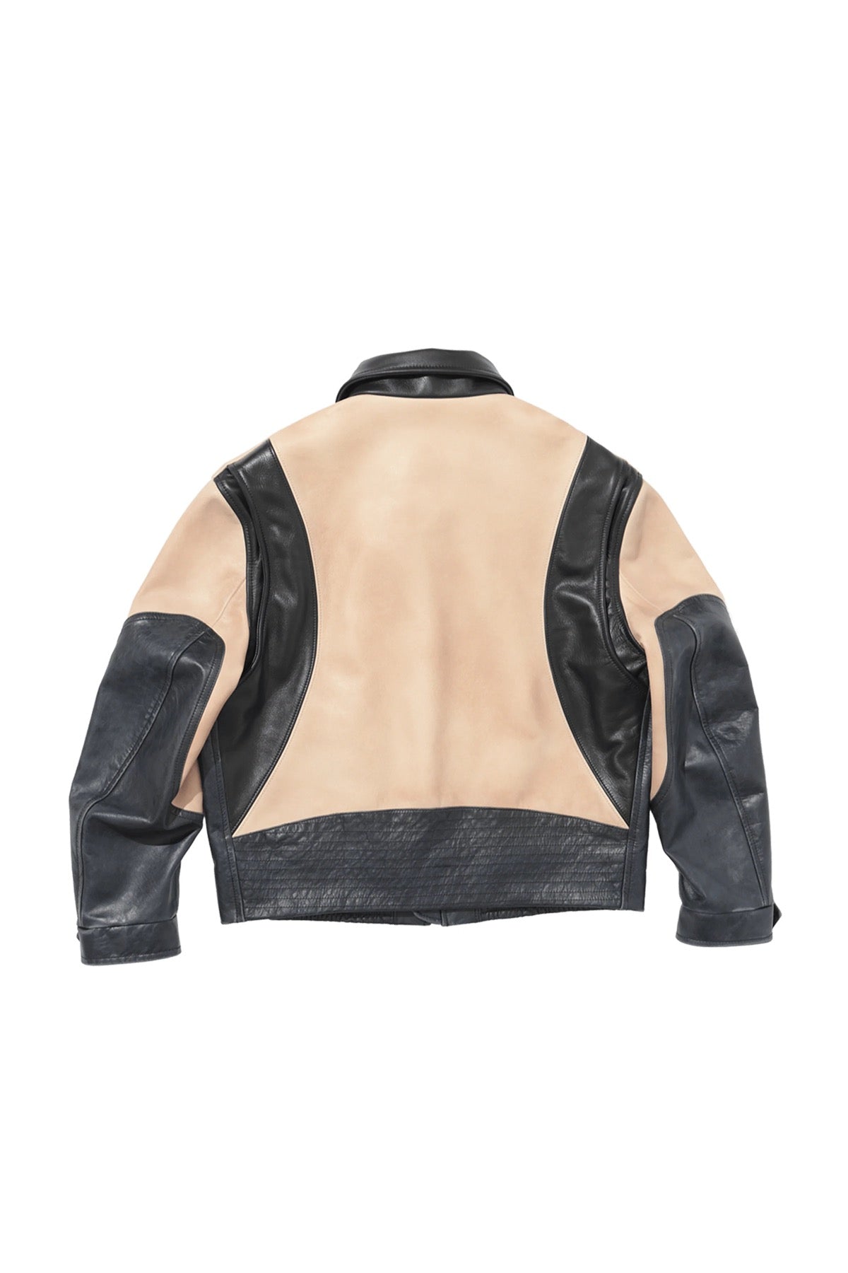 Enfants Riches Déprimés | Combaittimento Colorblocked Leather Jacket