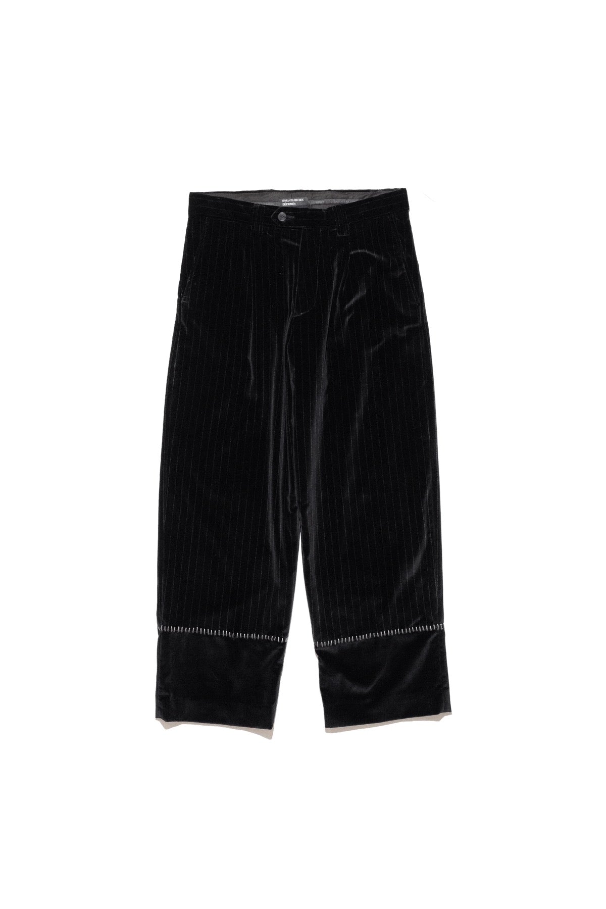 Enfants Riches Déprimés | Velvet Stripe Carrot Leg Trousers