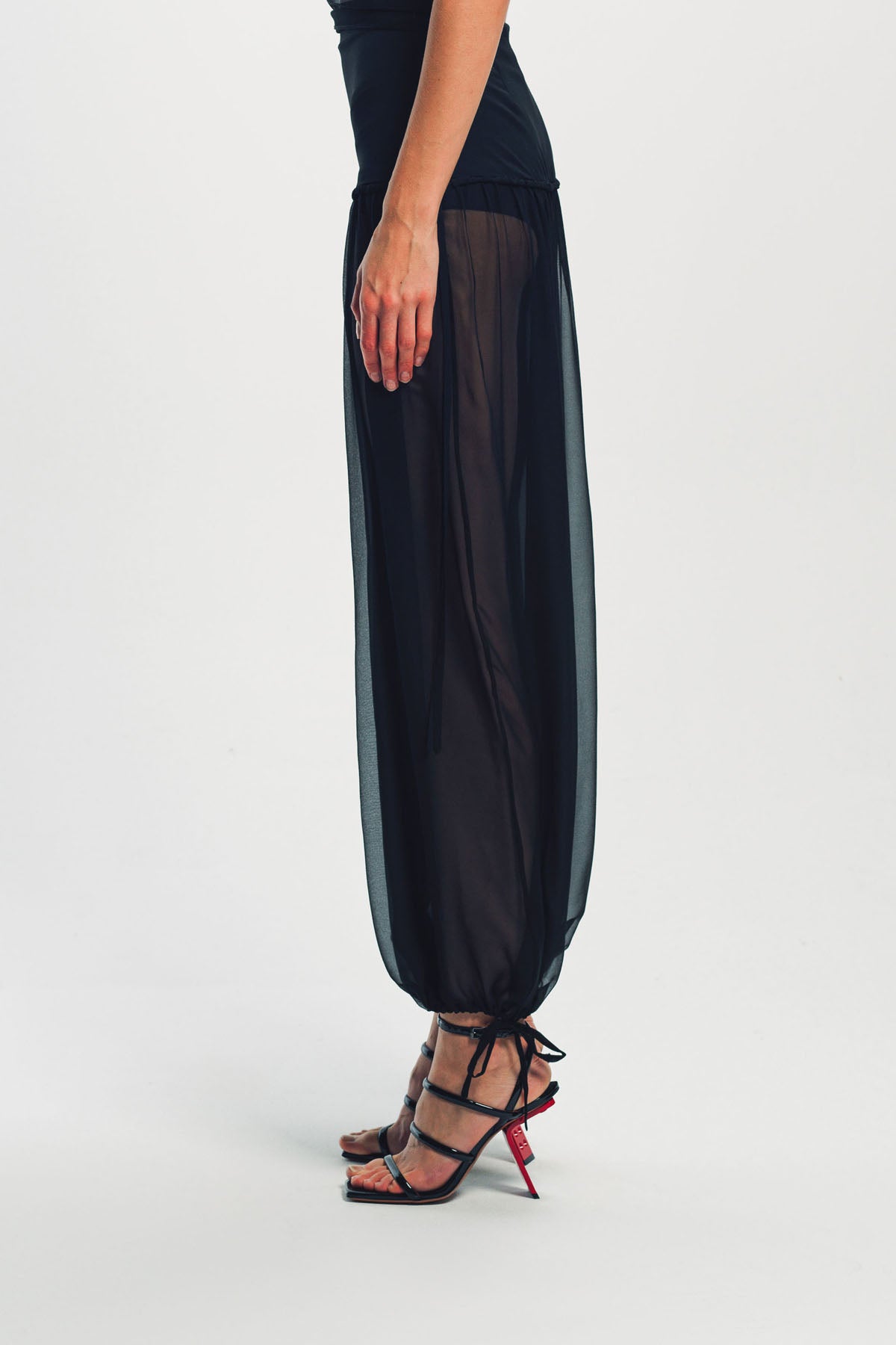 NENSI DOJAKA | HYBRID SILK HAREM PANTS