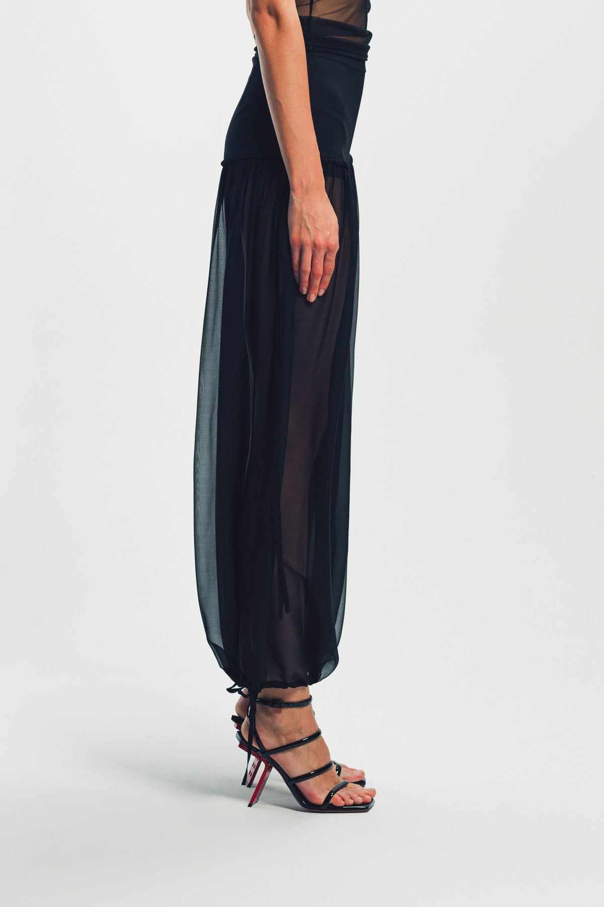 NENSI DOJAKA | HYBRID SILK HAREM PANTS