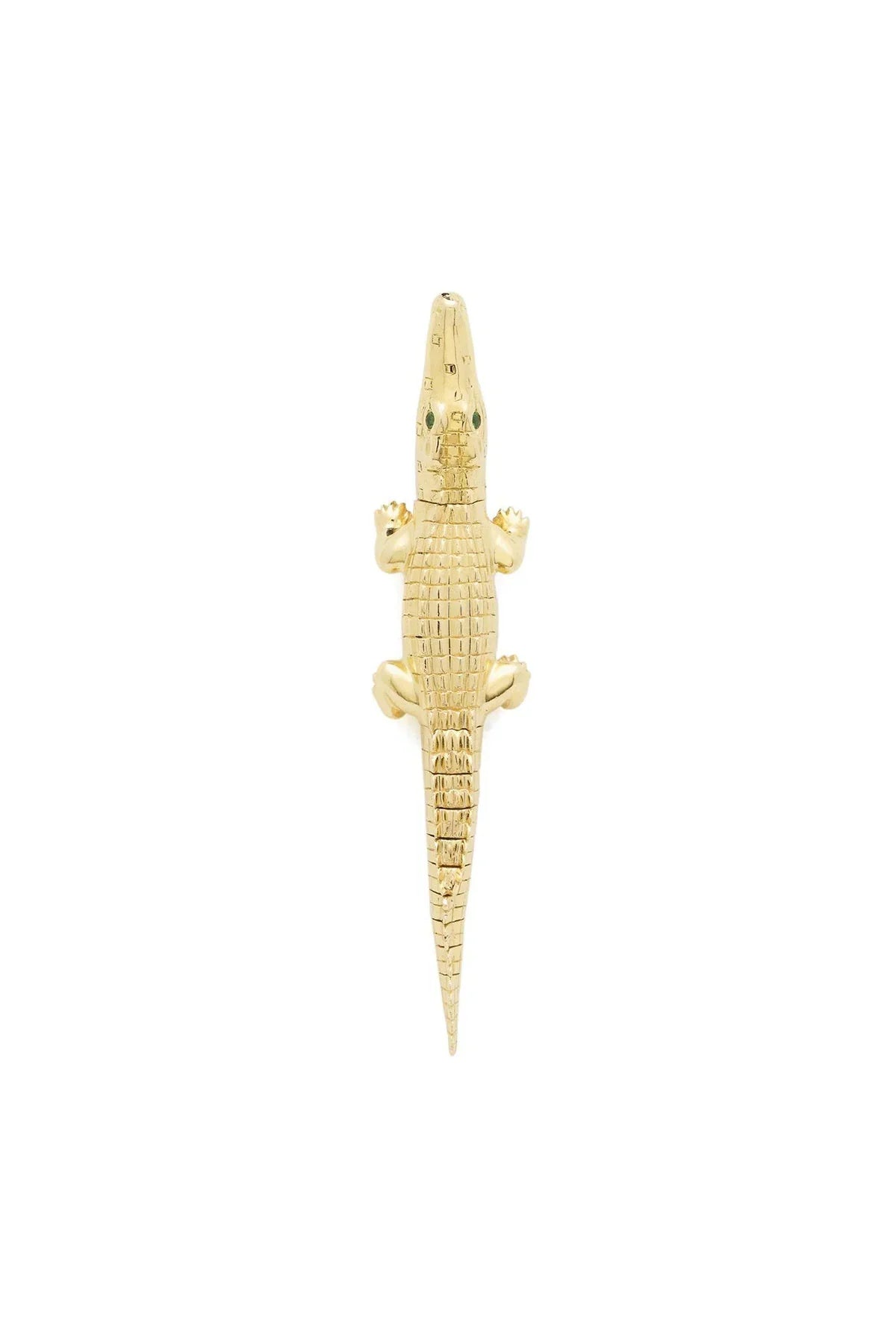 Bibi Van Der Velden | Gold Alligator Bite Earring
