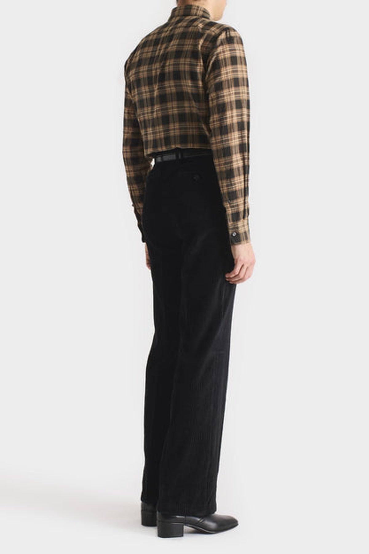 HUSBANDS | PLAID LONG SLEEVE SHIRT
