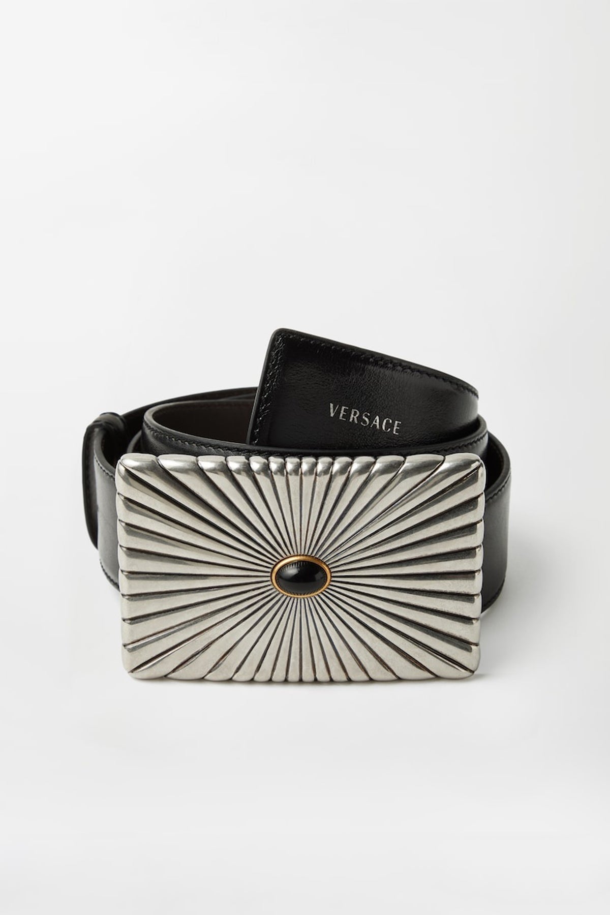 VERSACE | CALF LEATHER BELT