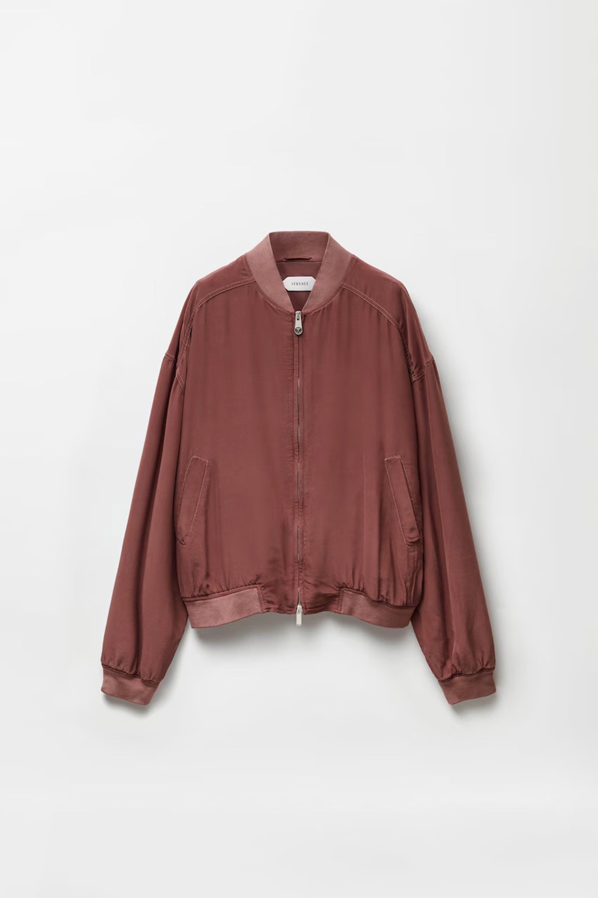 Versace | Silk-Poplin Zip Blouson