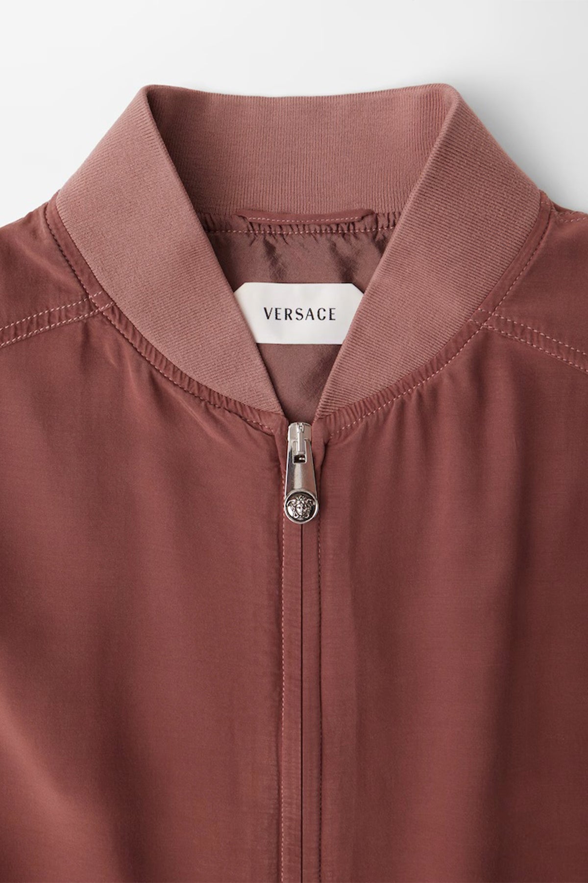 Versace | Silk-Poplin Zip Blouson