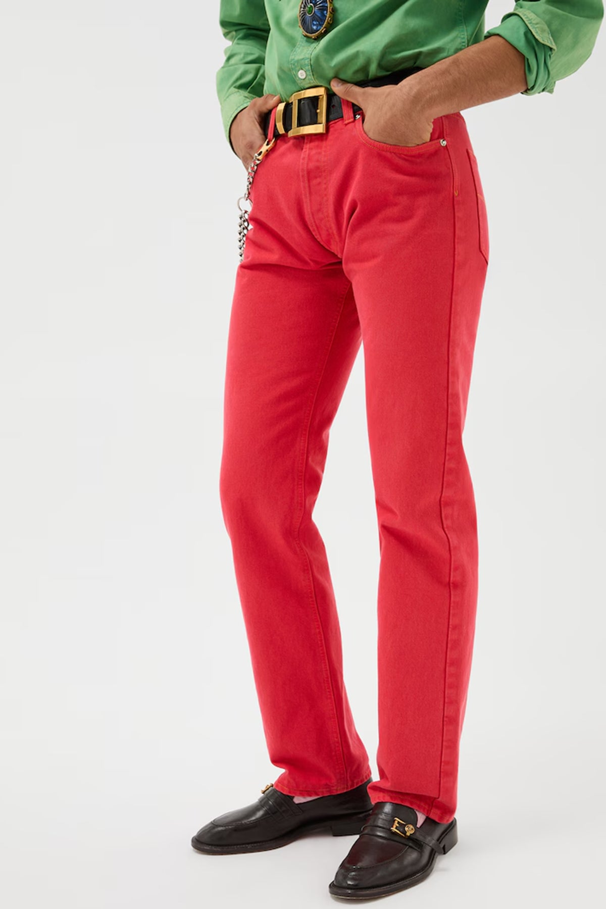 VERSACE | NON-STRETCH JEANS