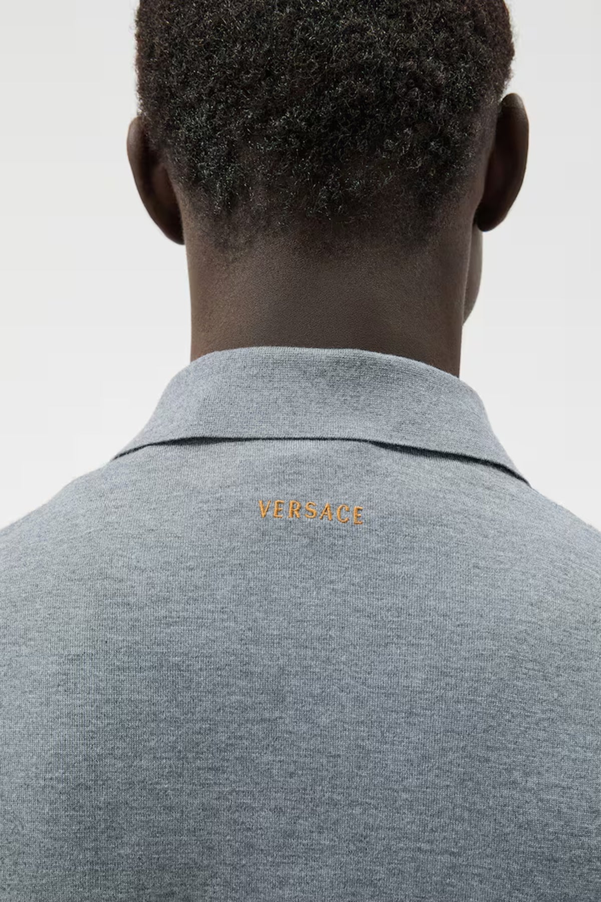 VERSACE | RAYS INTARSIA POLO