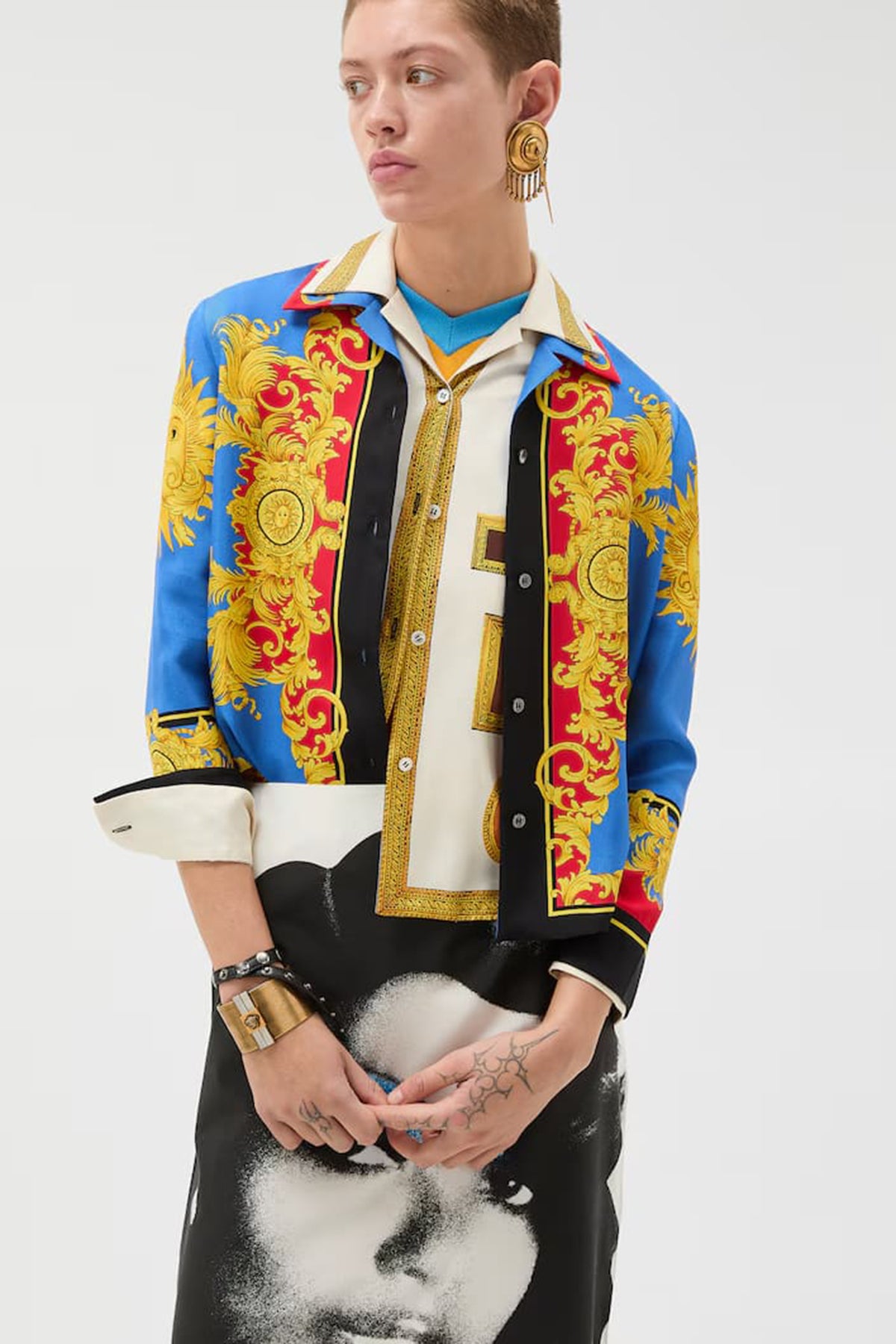 VERSACE | SUN LONG SLEEVE SHIRT