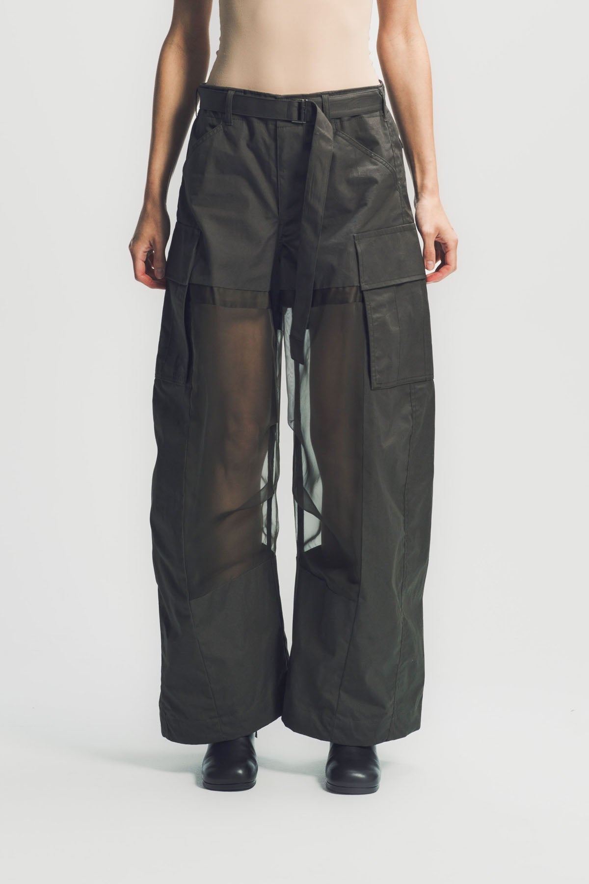 SACAI | COTTON COATING PANTS
