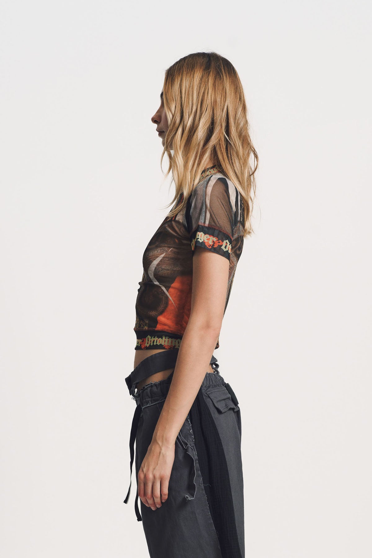 OTTOLINGER | PAISLEY MESH TEE