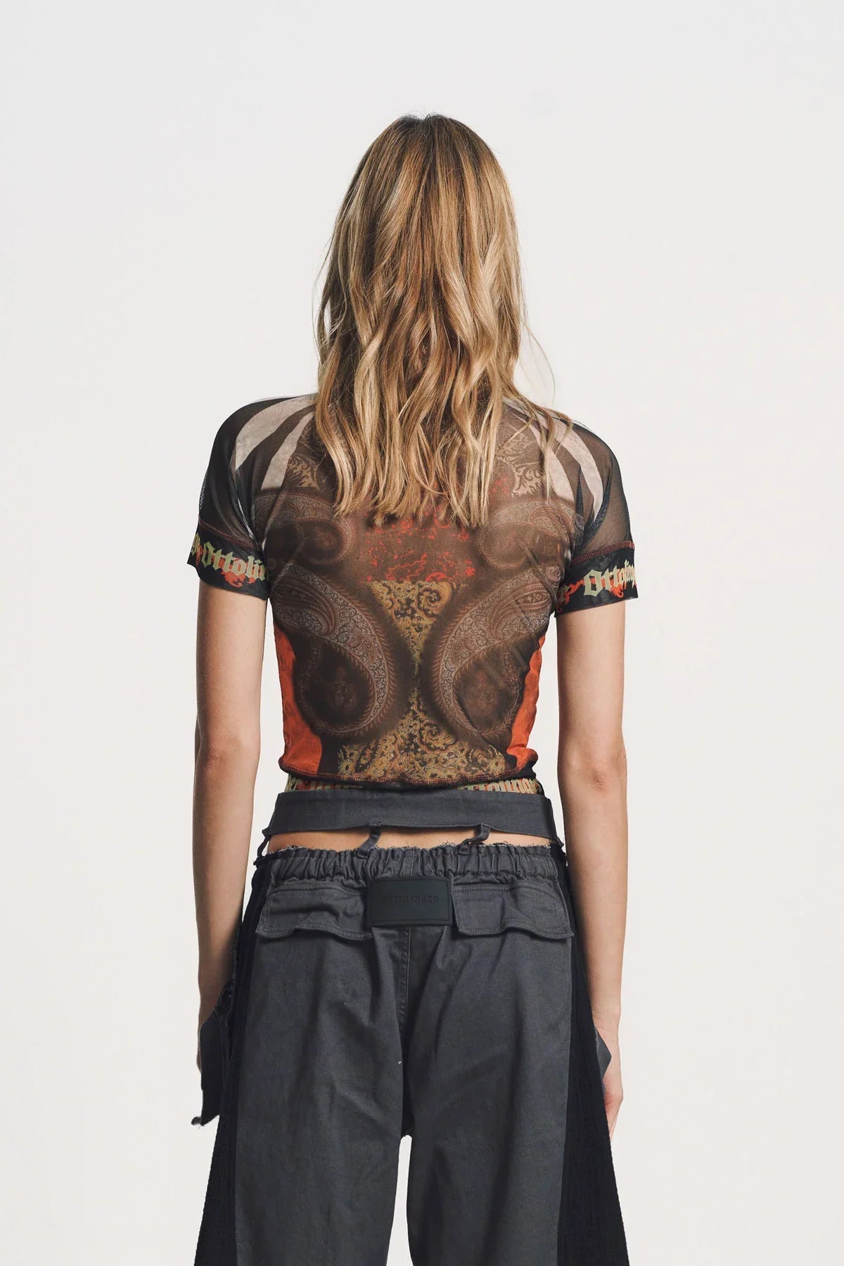 OTTOLINGER | PAISLEY MESH TEE