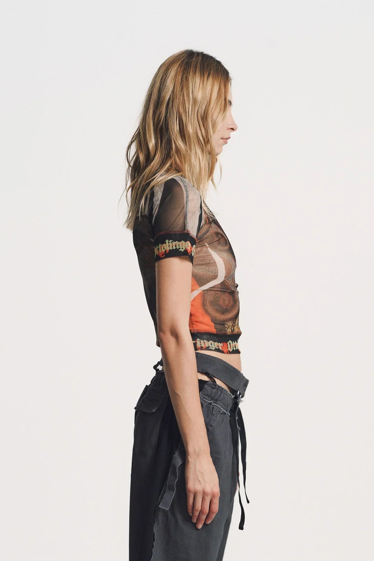 OTTOLINGER | PAISLEY MESH TEE